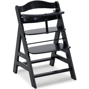 Hauck Hochstuhl Alpha+, Black, FSC® - schützt Wald - weltweit