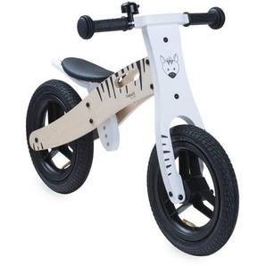 Hauck Laufrad Balance N Ride , Schwarz, Weiß , Holz, Metall, Kunststoff , 39.5x55x85 cm , unisex , höhenverstellbar, gepolsterter Sattel, stabiler Rahmen, leise Räder, fördert die Motorik, ergonomischer Sitz , Spielzeug, Kinderspielzeug, Laufräder &