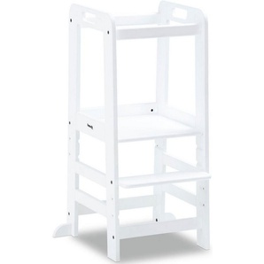 Hauck Stehhilfe Lernturm Learn N Explore, White, FSC® - schützt Wald - weltweit