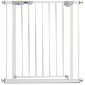 Hauck Türschutzgitter, Weiß, Metall, 1.5x4x75-80 cm, Babysicherheit, Schutzgitter