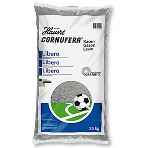 Hauert - Cornufera Rasendünger Libero 25 kg Profidünger Stickstoffdünger Langzeit