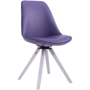 Haugoddan Dining Chair - Modern - Purple - Wood - 48 cm x 56 cm x 84 cm