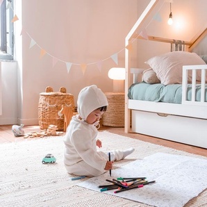 Hausbett Odysée 90 x 190 (cm) / Mit Barriere / 1 Lattenrost-Schublade