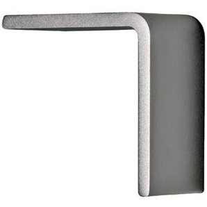 Hausnummer Entrance Authentics Aluminium eloxiert grau, Designer Jehs & Laub, 10x10x5.5 cm