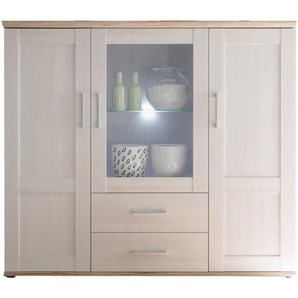 HBZ Meble Romance Highboard Holzwerkstoff in Sibiu Lärche/San
