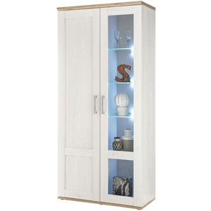 HBZ Meble Romance Vitrine Holzwerkstoff in Sibiu Lärche/San Remo