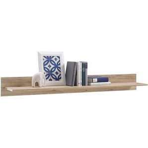 HBZ Wandboard Romance, 1-tlg., Eiche San Remo hell, Regal schwebend bis 3 kg belastbar