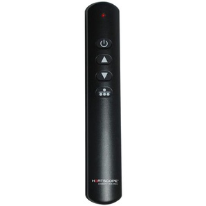 Heatscope Infrarot-Fernbedienung Handfunksender Schwarz 2-stufig für Heizstrahler Vision + Spot