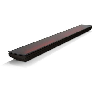 Heatscope Vision Heizstrahler mit IR-Fernbedienung 3200 W Carbonstrahler Schwarz 166 x 18,4 x 8,7 cm