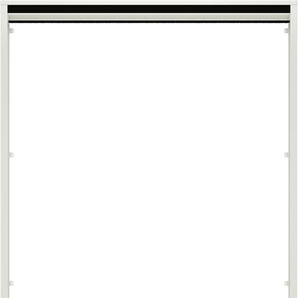HECHT INTERNATIONAL Insektenschutz-Rollo für Dachfenster Rollos weißschwarz, BxH: 110x160 cm Gr. 160 cm, 110 cm, schwarz Rollos