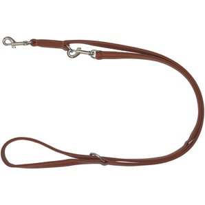 HEIM Hundeleine Tobacco Leinen Cognac, Länge: 200 cm, Breite 1,4 cm Gr. L/B: 2 m x 1,4 cm, braun (cognac) Hundeleinen