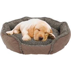 HEIM Tierbett Slurry Tierbetten BxLxH: 37x45x14 cm Gr. B/H/L: 37 cm x 14 cm x 45 cm, braun Hundebetten -decken