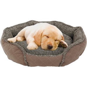 HEIM Tierbett Slurry Tierbetten BxLxH: 64x70x14 cm Gr. B/H/L: 64 cm x 14 cm x 70 cm, braun Hundebetten -decken