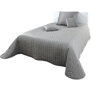 Tagesdecke HEINE HOME WITT-PBK-Tagesdecken-temporär Gr. B/L: 250 cm x 270 cm, grau Tagesdecken
