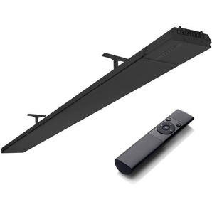 Heizstrahler Design thd 2400 Watt Fernbedienung Schwarz Elektroheizer - Heatstrip