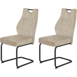 HELA Freischwinger Linda S (Set, 2 St), mit Taschenfederkern im Sitz, mit 140KG belastbar