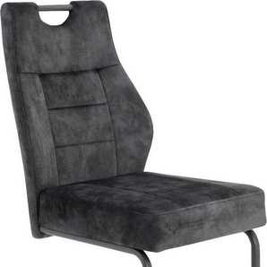 HELA Freischwinger Linda S (Set, 4 St), mit Taschenfederkern im Sitz, mit 140KG belastbar