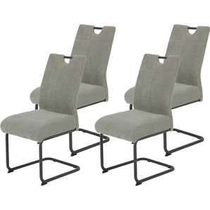 HELA Freischwinger MERKUR XL (Set, 4 St), Federkern, 140 Kg Belastbarkeit, Griff im Rücker, 2er & 4er Set