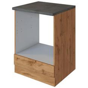 Held Herdumbauschrank, Eiche, einzeln stellbar, 60x85x60 cm, individuell planbar, Küchen, Küchenmöbel, Küchenschränke, Geräteumbauschränke