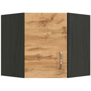 Held Küchenoberschrank, Anthrazit, Holzwerkstoff, 1 Fächer, 60x57x60 cm, hängend, Küchen, Küchenmöbel, Küchenschränke, Küchenoberschränke