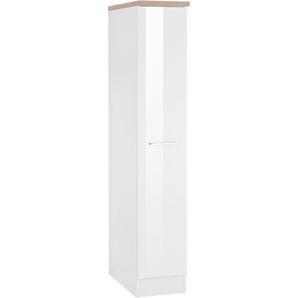 Apothekerschrank HELD MÖBEL Haiti Schränke Gr. B/H/T: 30 cm x 165 cm x 60 cm, weiß (weiß hochglanz) Apothekerschränke Schränke