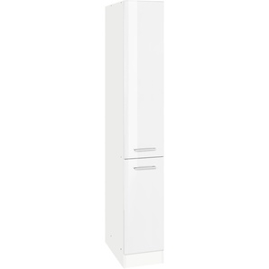Apothekerschrank HELD MÖBEL Haiti Schränke Gr. B/H/T: 30 cm x 200 cm x 60 cm, weiß (weiß hochglanz) Apothekerschränke Schränke