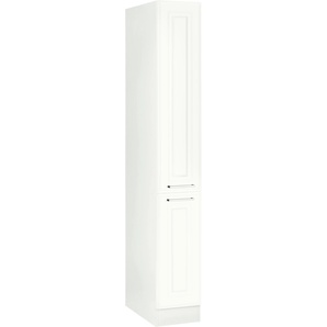 Apothekerschrank HELD MÖBEL Stockholm, Breite 30 cm Schränke Gr. B/H/T: 30 cm x 200 cm x 60 cm, weiß (weiß, weiß) Apothekerschränke Schränke hochwertige MDF-Fronten, 200 cm hoch, viel Stauraum