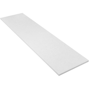 Arbeitsplatte HELD MÖBEL Universal Tischplatten Gr. B/T/H: 240 cm x 60 cm x 2,8 cm, weiß (schieferweiß) Zubehör Küchenmöbel