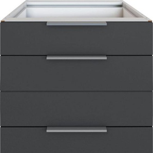 HELD MÖBEL Auszugsunterschrank Luhe 60 cm breit, hochwertige MDF-Fronten mit waagerechter Lisene
