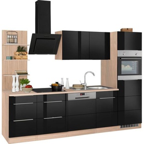 Kochstation Küchenzeile KS-Brindisi, mit E-Geräten, Breite 280 cm