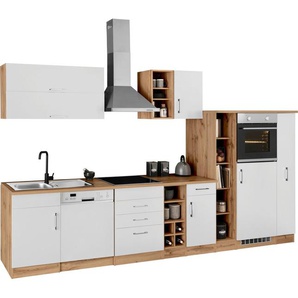 HELD MÖBEL Küchenzeile Colmar, mit E-Geräten, Breite 360 cm