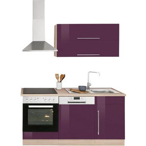 Kochstation Küchenzeile KS-Samos, mit E-Geräten, Breite 170 cm