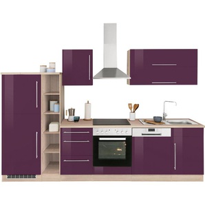 Kochstation Küchenzeile KS-Samos, ohne E-Geräte, Breite 310 cm