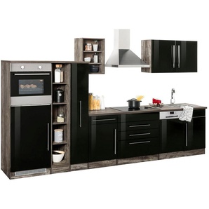 Kochstation Küchenzeile KS-Samos, ohne E-Geräte, Breite 350 cm