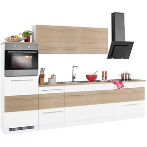 HELD MÖBEL Küchenzeile Trient, mit E-Geräten, Breite 290 cm