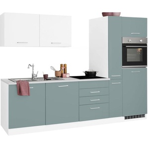 HELD MÖBEL Küchenzeile Visby, ohne E-Geräte, Breite 270 cm für Kühlschrank