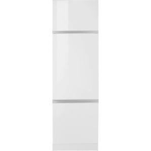 Kühlumbauschrank HELD MÖBEL Ohio Schränke Gr. B/H/T: 60 cm x 200 cm x 60 cm, weiß (weiß hochglanz, weiß) Kühlschrankumbauschränke