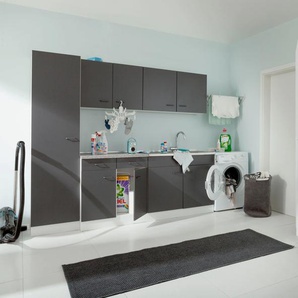 Mehrzweckschrank HELD MÖBEL Elster Schränke Gr. B/H/T: 50 cm x 200 cm x 50 cm, 1 St., weiß Mehrzweckschränke Breite 50 cm