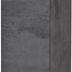 Midischrank HELD MÖBEL Windau Schränke Gr. B/H/T: 30 cm x 130 cm x 35 cm, 2 St., grau (oxid stone) Bad-Midischränke Badmöbelserien 30 cm breit