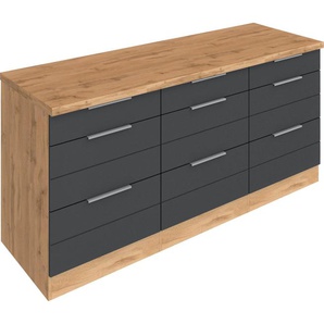 HELD MÖBEL Unterschrank Luhe 180 cm breit, für viel Stauraum, MDF-Fronten mit waagerechter Lisene