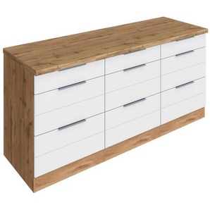 HELD MÖBEL Unterschrank Luhe 180 cm breit, für viel Stauraum, MDF-Fronten mit waagerechter Lisene
