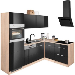 Kochstation Winkelküche KS-Brindisi, ohne Geräte, Stellbreite 230/170 cm