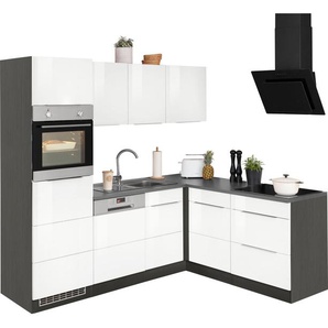 Kochstation Winkelküche KS-Brindisi, ohne Geräte, Stellbreite 230/170 cm