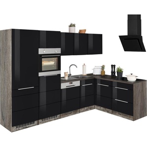 Kochstation Winkelküche KS-Brindisi, ohne Geräte, Stellbreite 290/170 cm