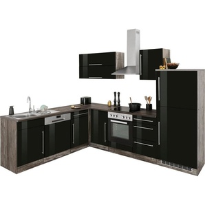 Kochstation Winkelküche KS-Samos, ohne E-Geräte, Stellbreite 280/220 cm