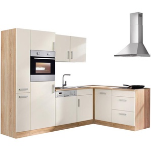 Kochstation Winkelküche KS-Toronto, Stellbreite 260x170 cm, mit E-Geräten