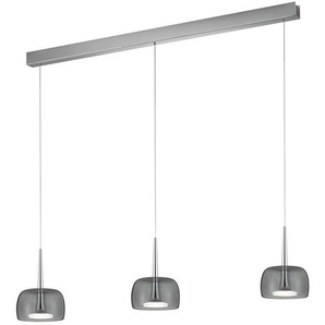 Helestra Led-Hängeleuchte Flute, Chrom, Metall, 4x200x110 cm, Lampen & Leuchten, Innenbeleuchtung, Hängelampen, Esstischlampen
