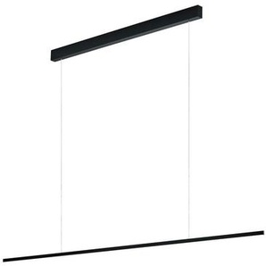 Helestra Led-Hängeleuchte Loopy, Schwarz, Metall, 3x200x151 cm, höhenverstellbar, Lampen & Leuchten, Innenbeleuchtung, Leuchten nach Räumen, Esstischlampen