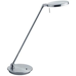 Hell Led-Tischleuchte, Weiß, Kunststoff, rund,rund, 49 cm, Lampen & Leuchten, Innenbeleuchtung, Tischlampen