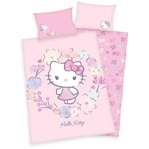 Hello Kitty Bettwäsche-Set Hello Kitty - mehrfarbig - Materialmix - 100 cm - 1 cm | Möbel Kraft